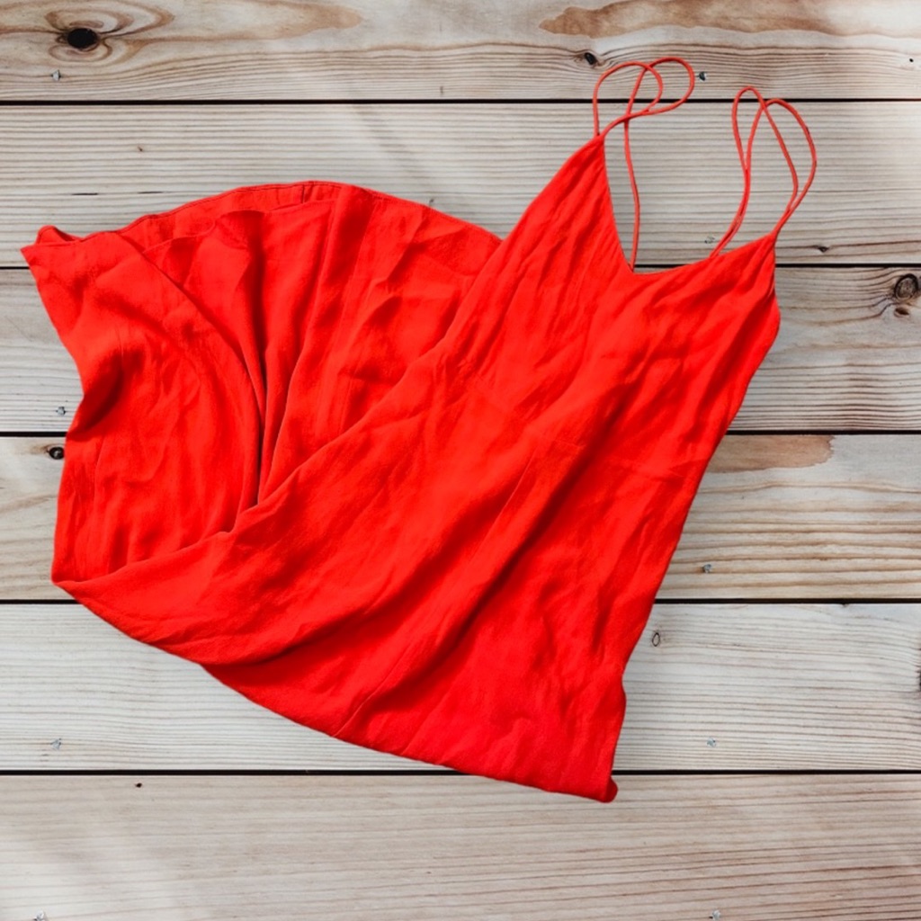 Wilfred Coral Maxi Dress Strappy Back
